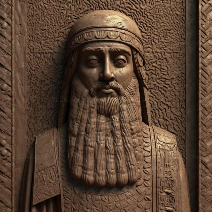 Famous (Hammurabi 1, 3DFMS_6904) 3D models for cnc